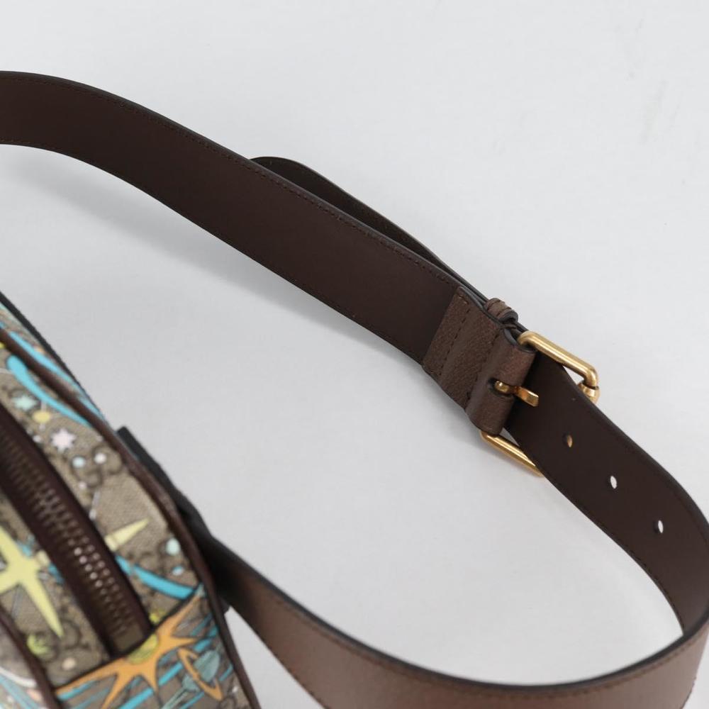 GUCCI GG Supreme Disney Collaboration Waist Bag PVC Beige 602695 Auth 141153M - Picture 9 of 16